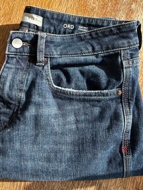 Warp + Weft Chicago Straight Men’s Jeans – Dark Wash 31x30